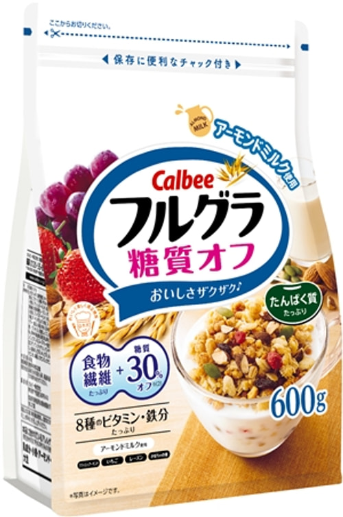 Calbee Frugra Reduced-Carbohydrate Granola