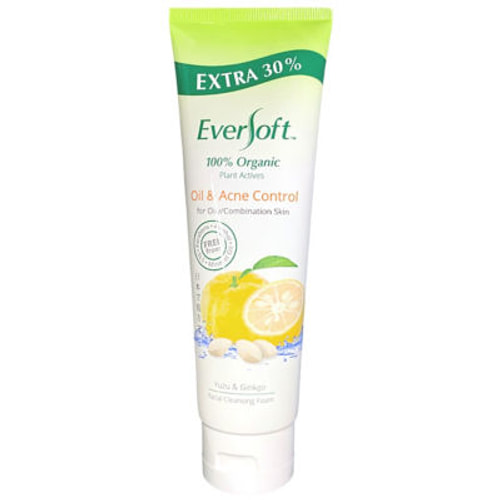 Eversoft Yuzu & Ginkgo Facial Cleansing Foam