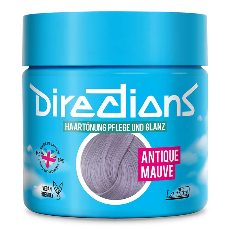 Lariche Antique Mauve Directions Semi-Permanent Hair Color
