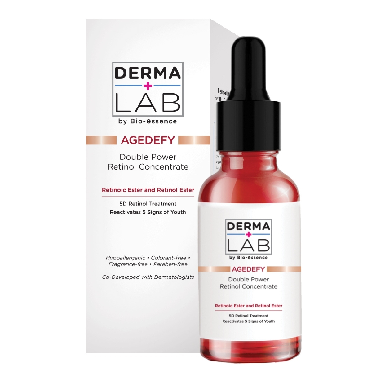 Derma Lab Agedefy Double power Retinol Concentrate Serum 30ml