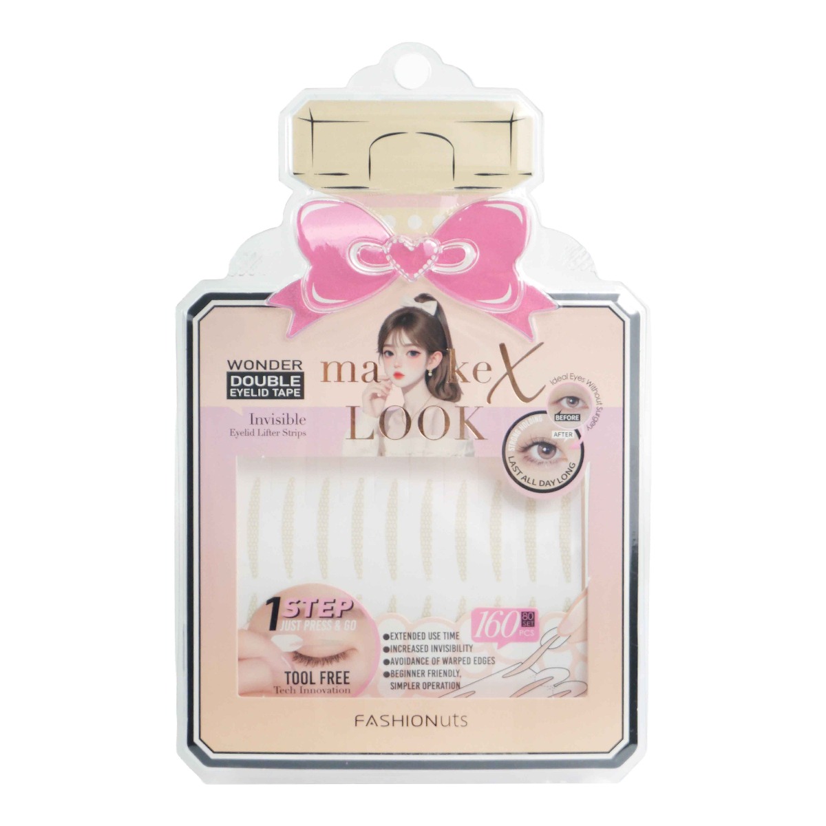 Fashionuts Make X Look Double Eyelid Tape 602 160s