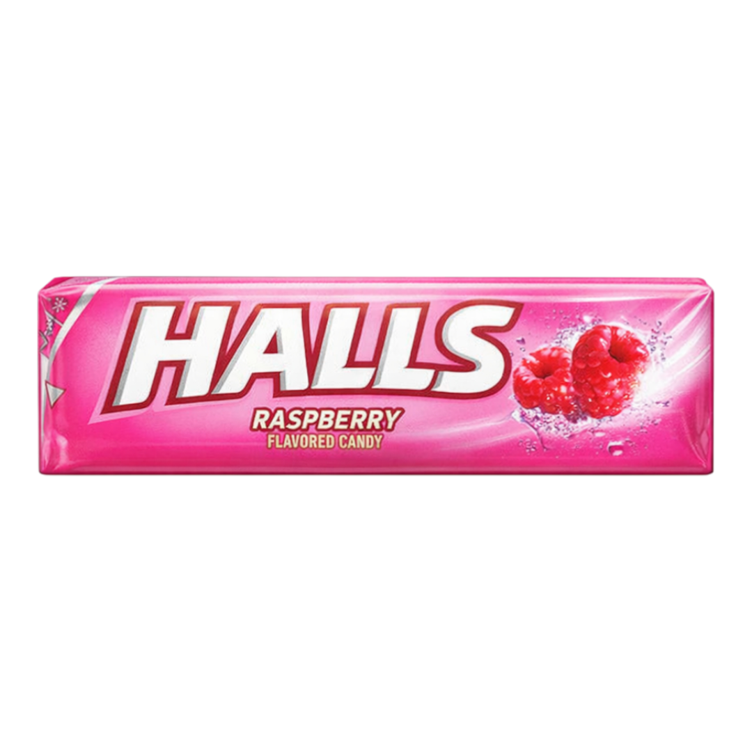 Halls Fruitti Raspberry Candy 9s