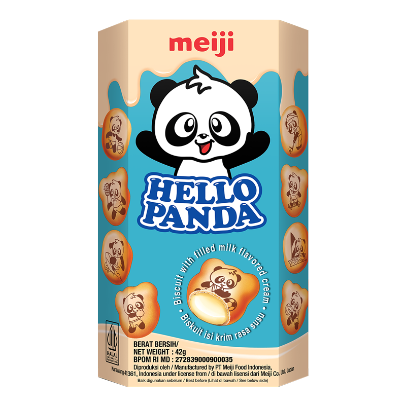 Hello Panda Milk Biscuit 42g