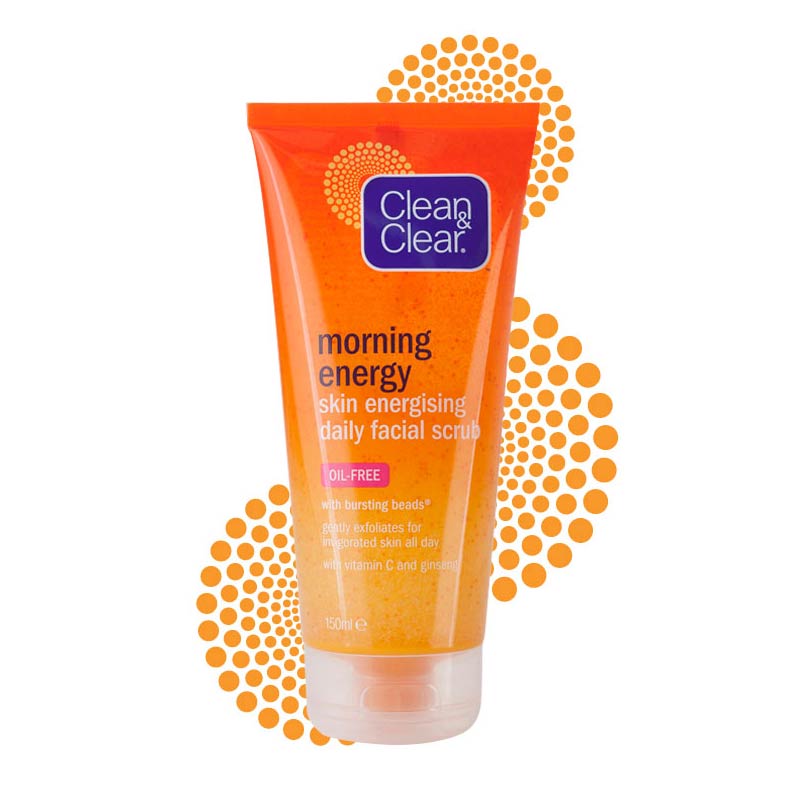 Clean & Clear Morning Energy Skin Energising Daily Facial Scrub