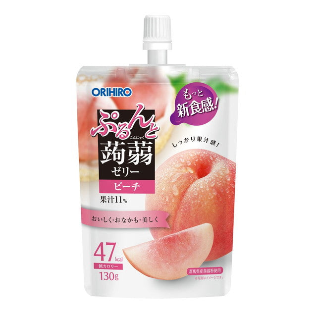 Orihiro Konjac Jelly Drink Peach Flavour