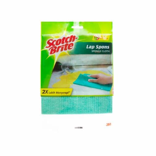 Scotch Brite Lap Sponge Cloth 2-Pack