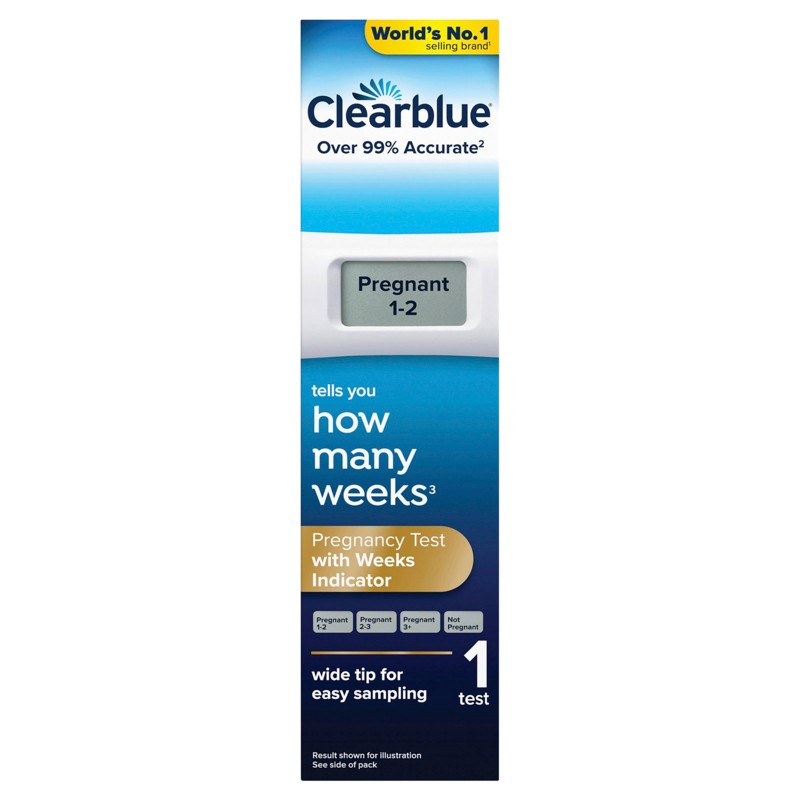 Clearblue Pregnancy Test Digital Week Indicator 1s