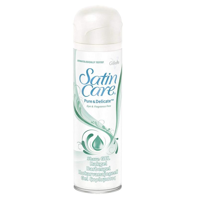 Gillette Satin Care Shave Gel Pure & Delicate