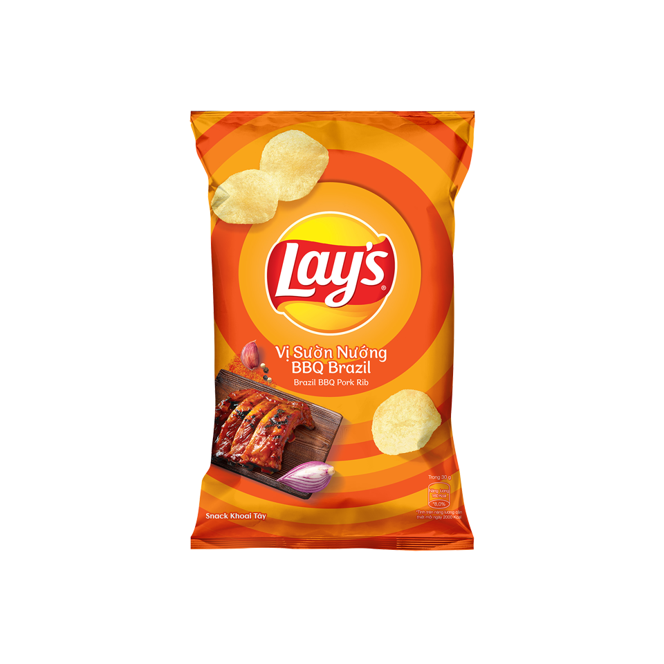 Lays Chips 90g BBQ Brazil