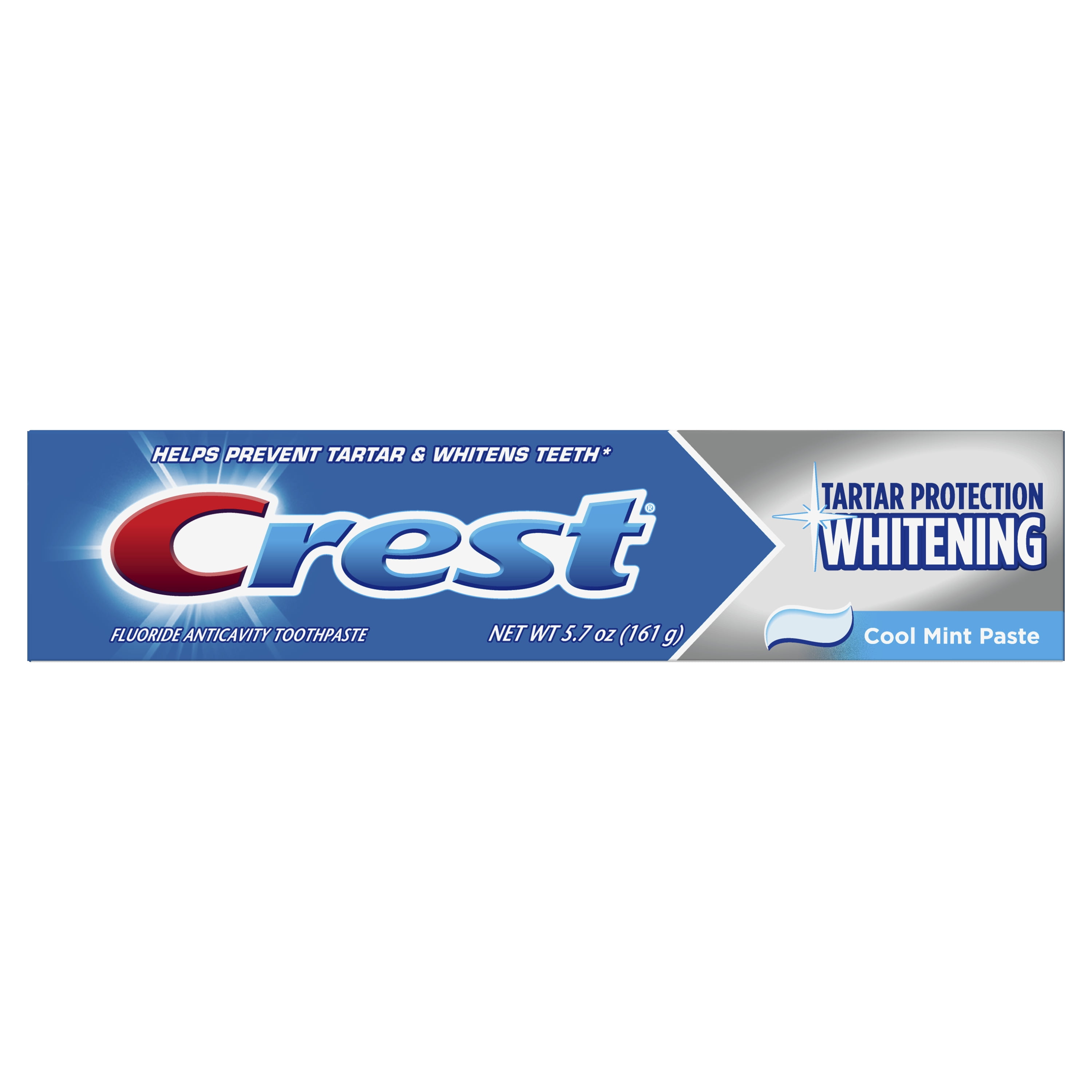 Crest Tartar Protection Whitening Cool Mint Toothpaste 161g