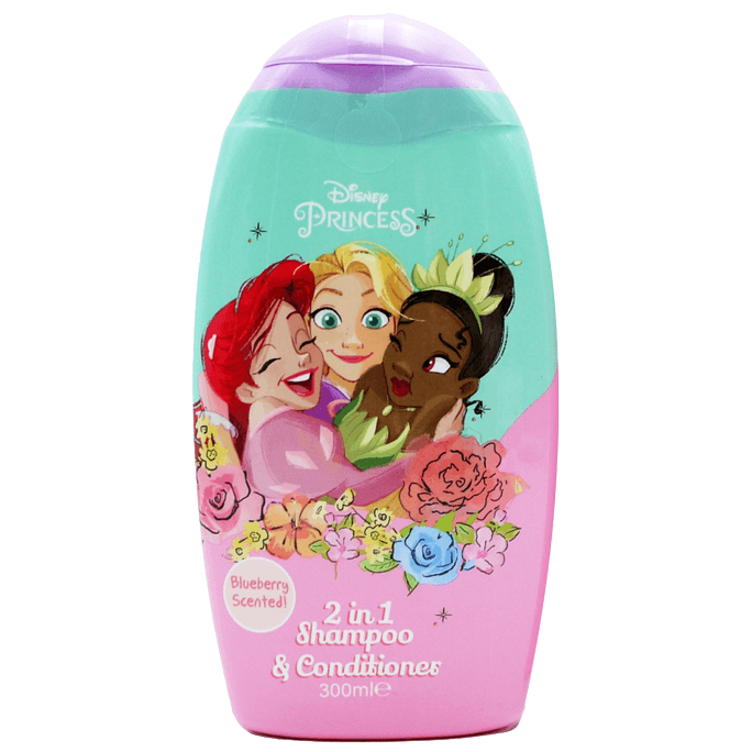Disney Princess 2in1 Shampoo & Conditioner Blueberry