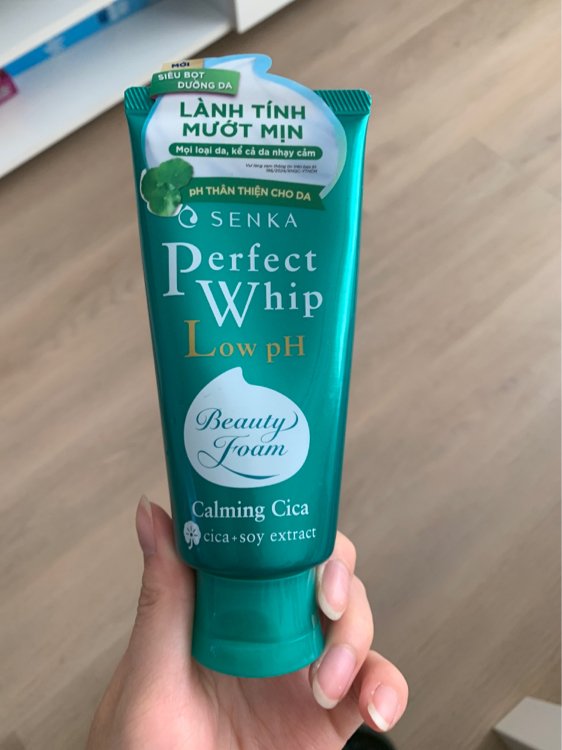 Senka PW Facial Foam Calming Cica Low pH