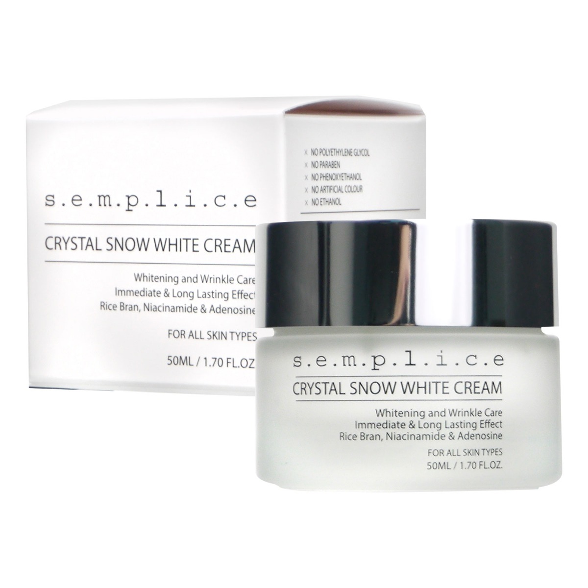 s.e.m.p.l.i.c.e Crystal Snow White Cream