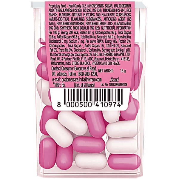 Tic Tac Strawberry