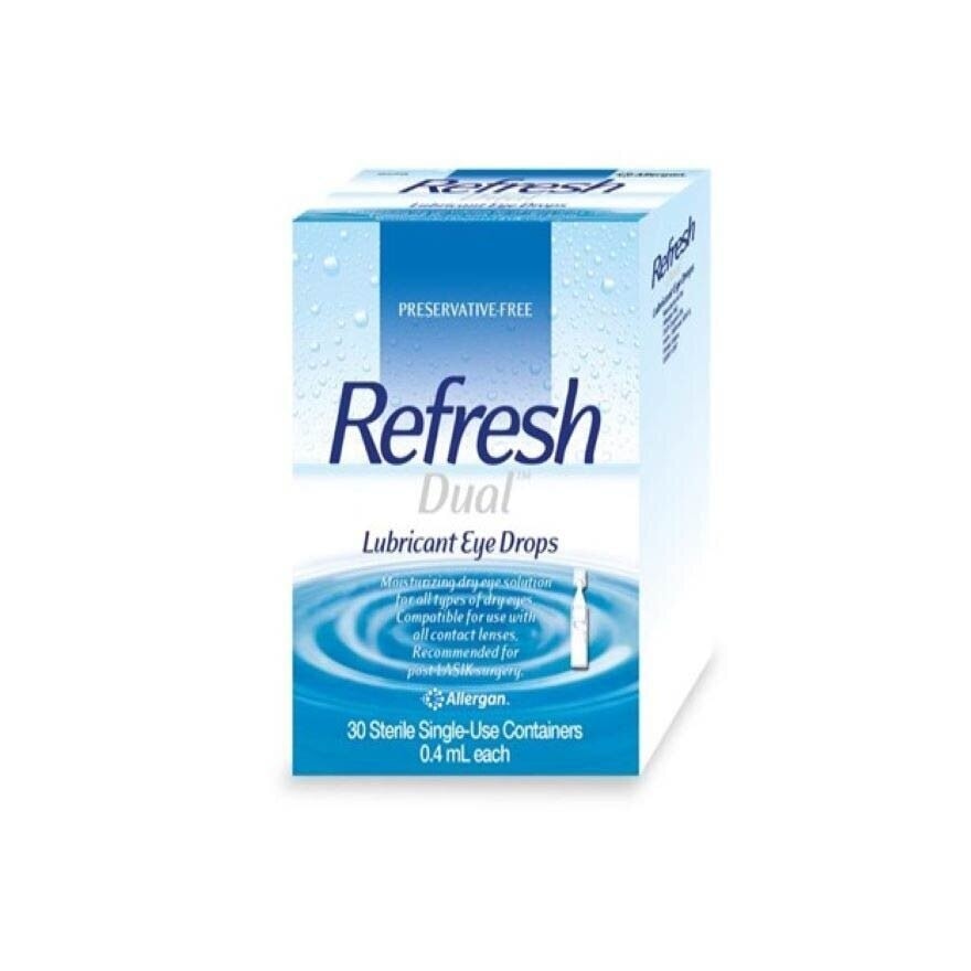 Refresh Dual Lubricant Eye Drops x 30