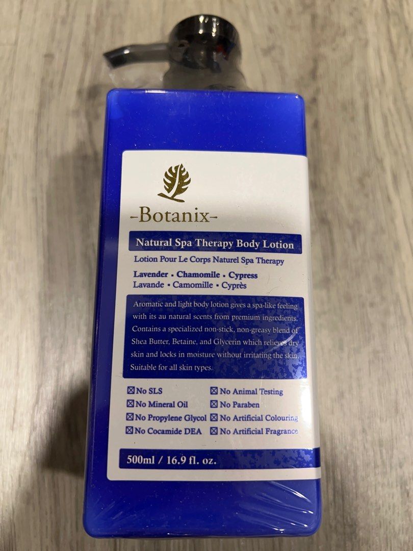 Botanix Natural Spa Therapy Body Lotion Lavender Chamomile Cypress