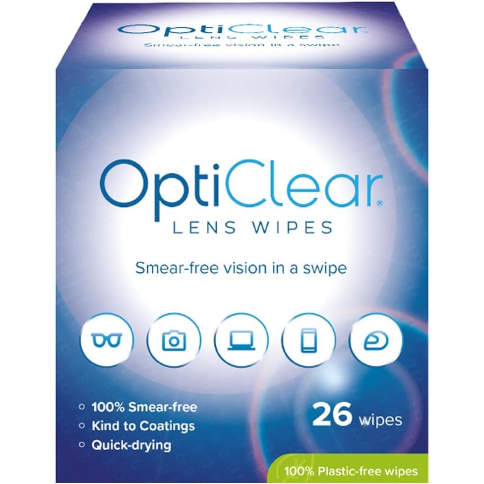 Opticlear Lens Wipes 26s