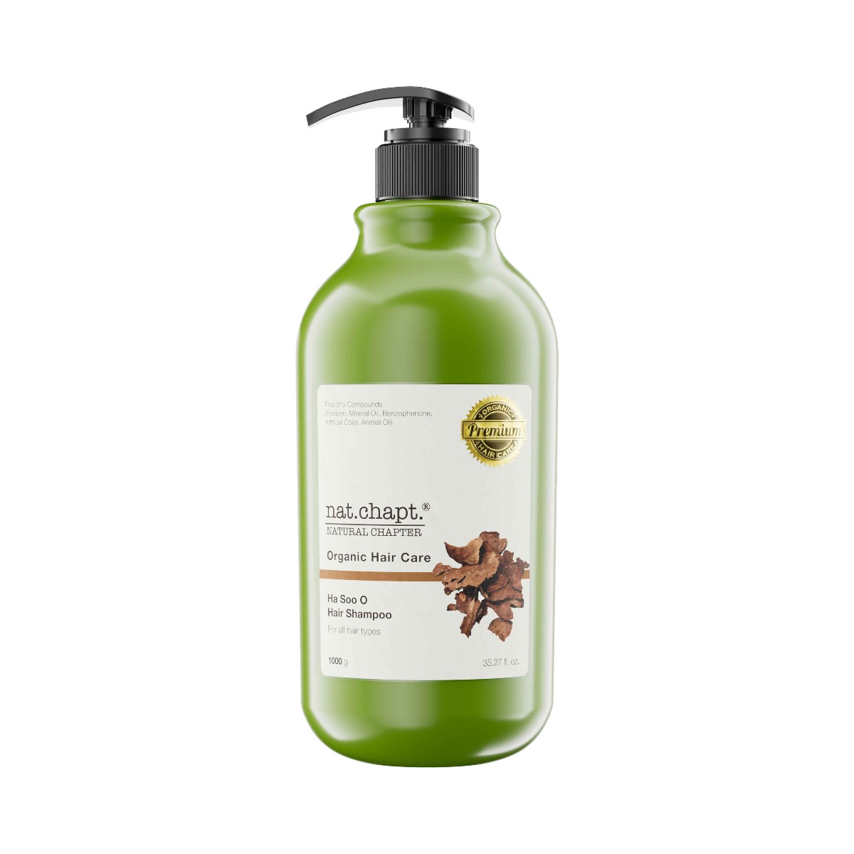nat.chapt. Organic Ha Soo O Hair Shampoo