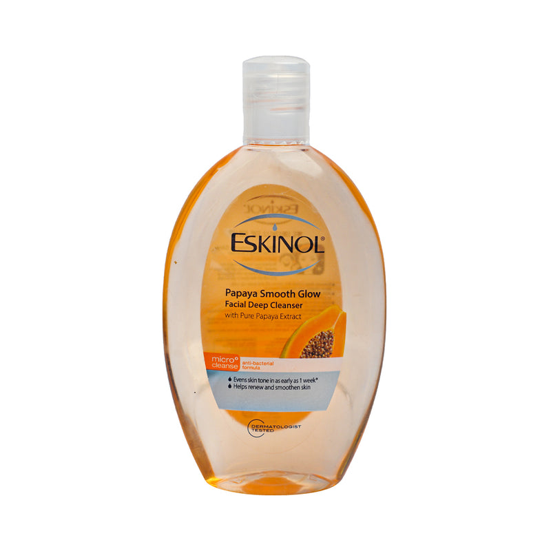 Eskinol Facial Deep Cleanser Papaya Smooth Glow