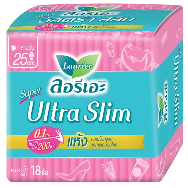 Laurier Super Ultra Slim 25cm Day 18s