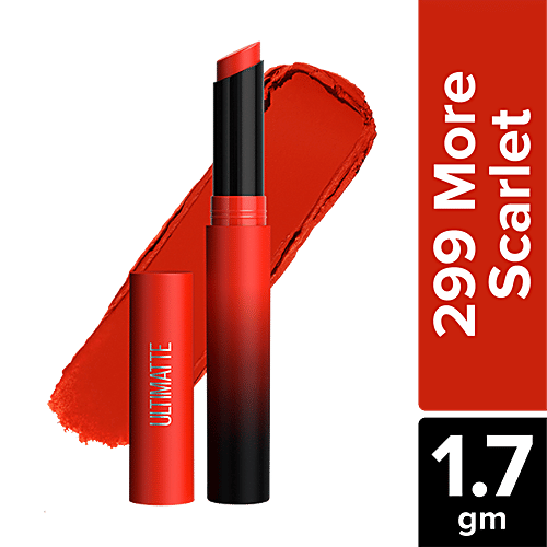 Maybelline Lipstick Ultimatte 299 Scarlet