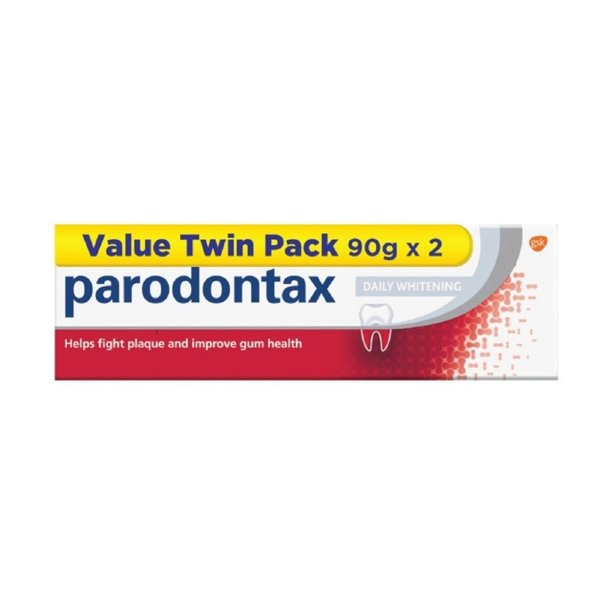 Parodontax Fluoride Toothpaste Whitening 90gx2