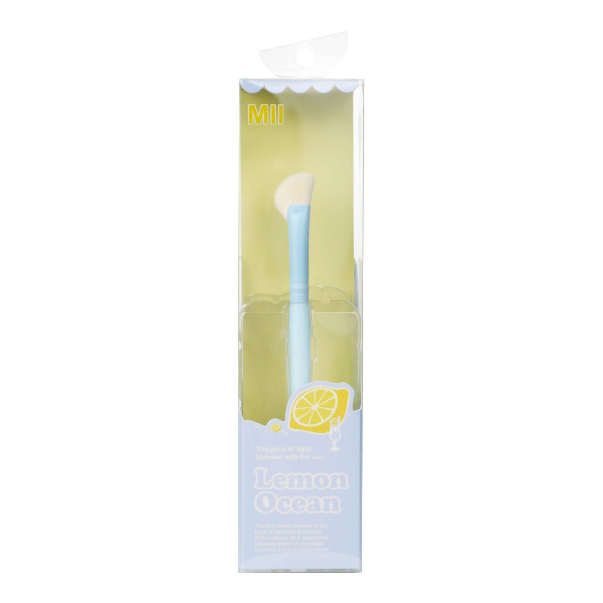 Mii Lemon Ocean Half-Fan Nose Contour Brush 1s