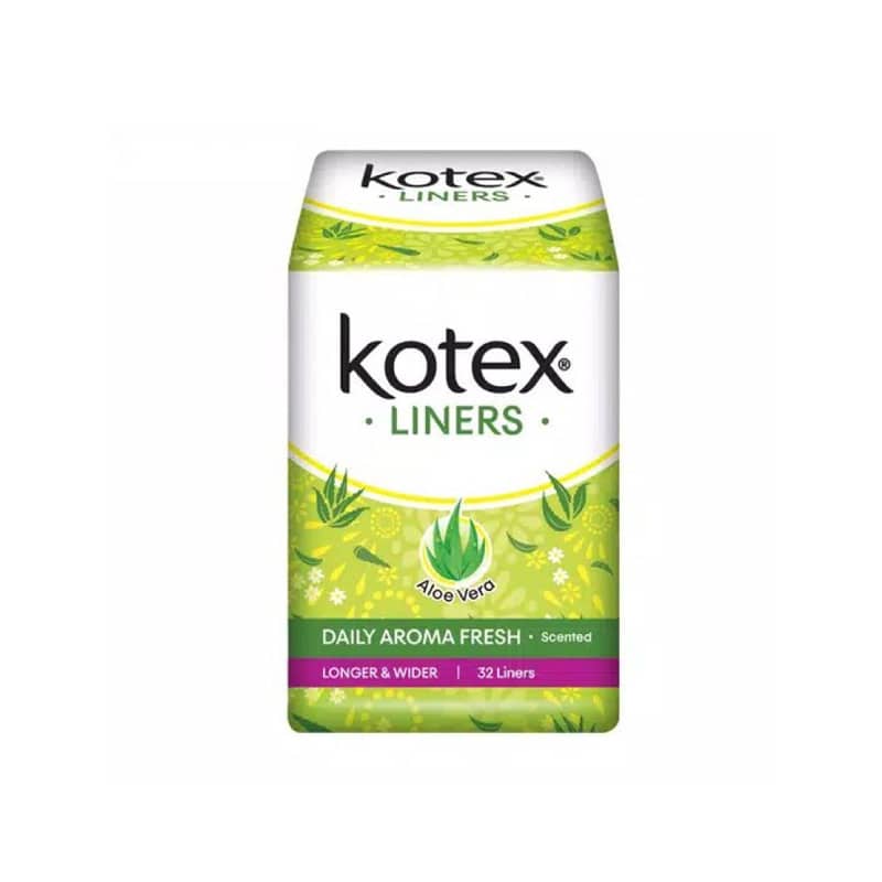 Kotex Fresh Longer & Wider 32s with Aloe Vera Scent