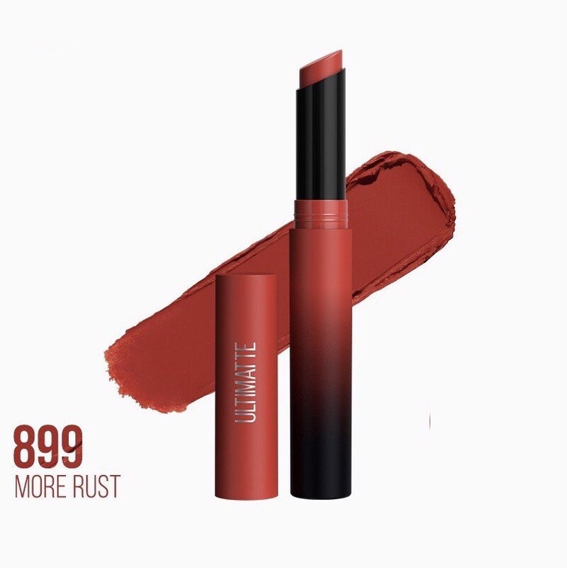 Maybelline Lipstick Ultimatte 899 Rust