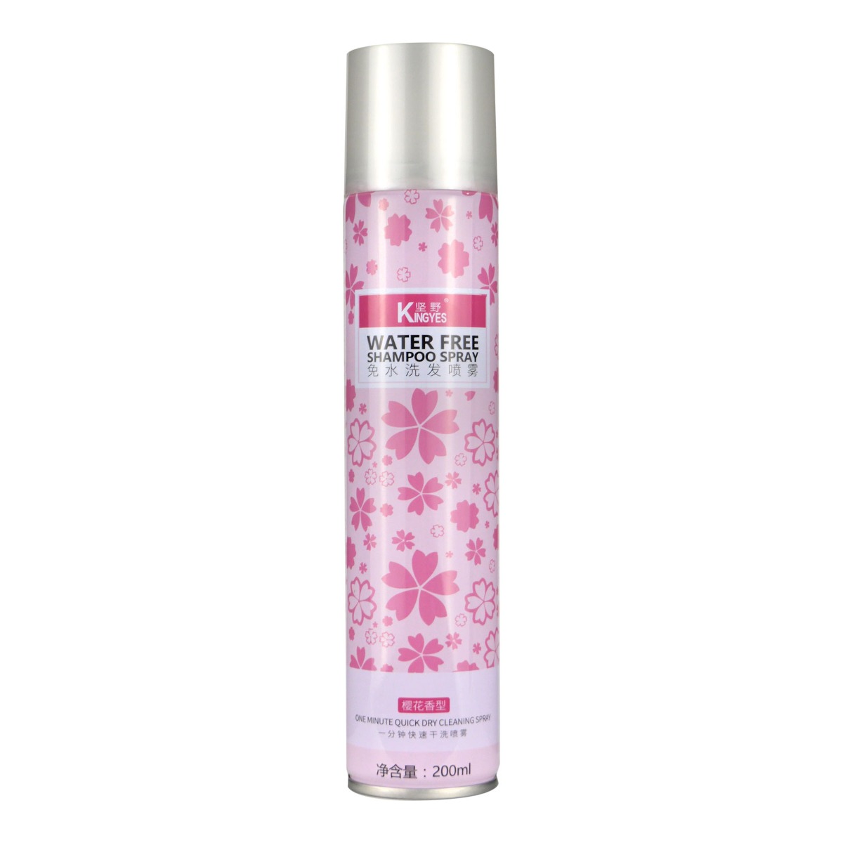 Kingyes Water Free Shampoo Spray Sakura