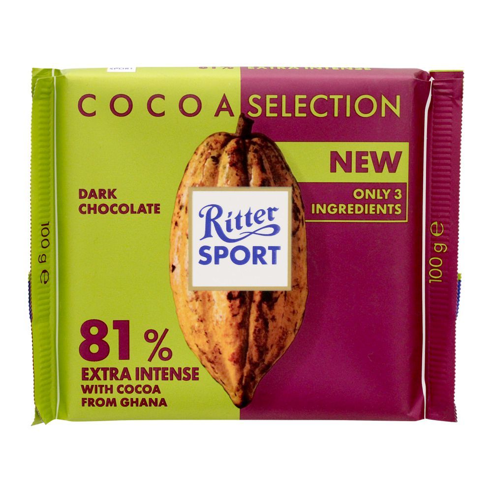 Ritter Sport Cocoa Selection 81% Extra Intense