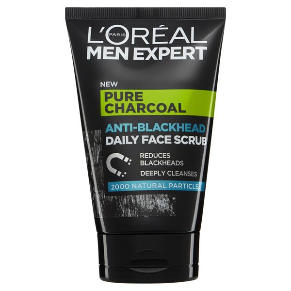 L'Oréal Men Daily Face Scrub Pure Carbon Anti-Blackhead