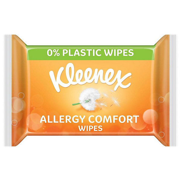 Kleenex Waterfresh Wipes Allergy Comfort 40s For Nose