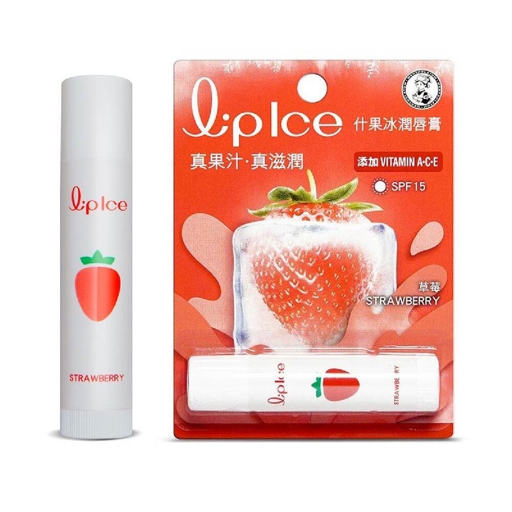 Mentholatum LipIce Fruity Strawberry Lip Balm SPF 15