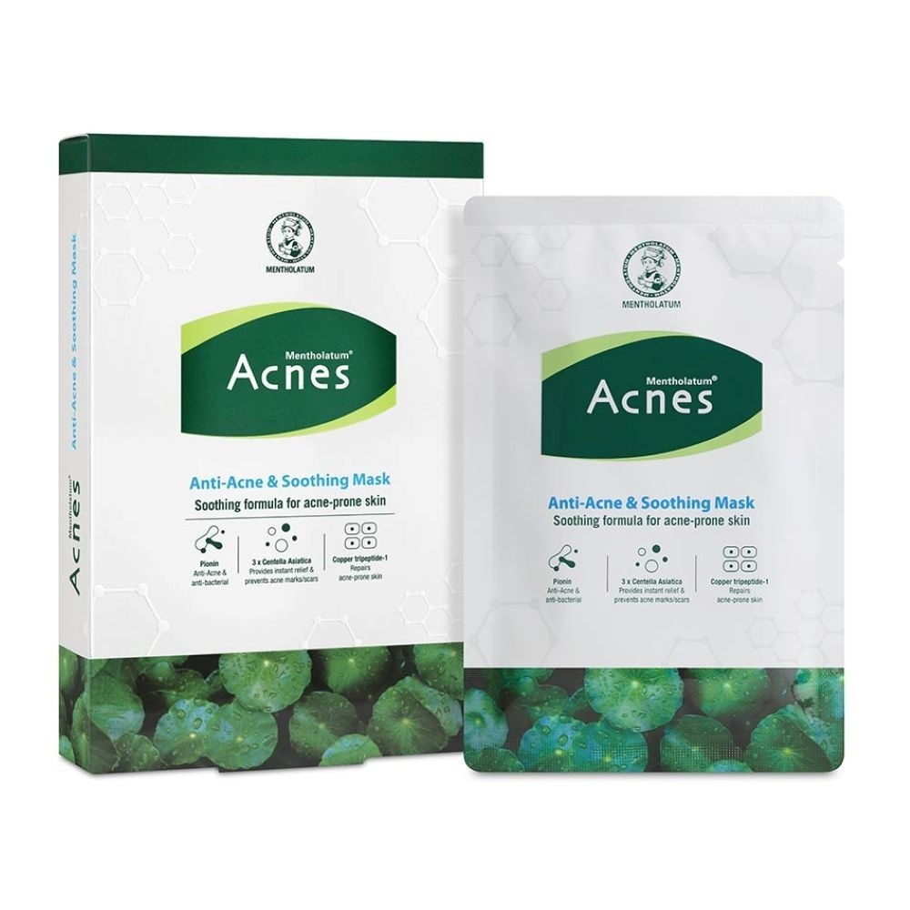 Acnes Anti-Acne & Soothing Mask 5s