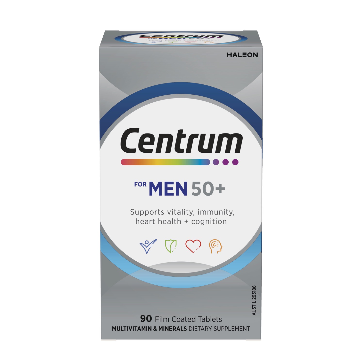 Centrum For Men 50+ Tablets 90s