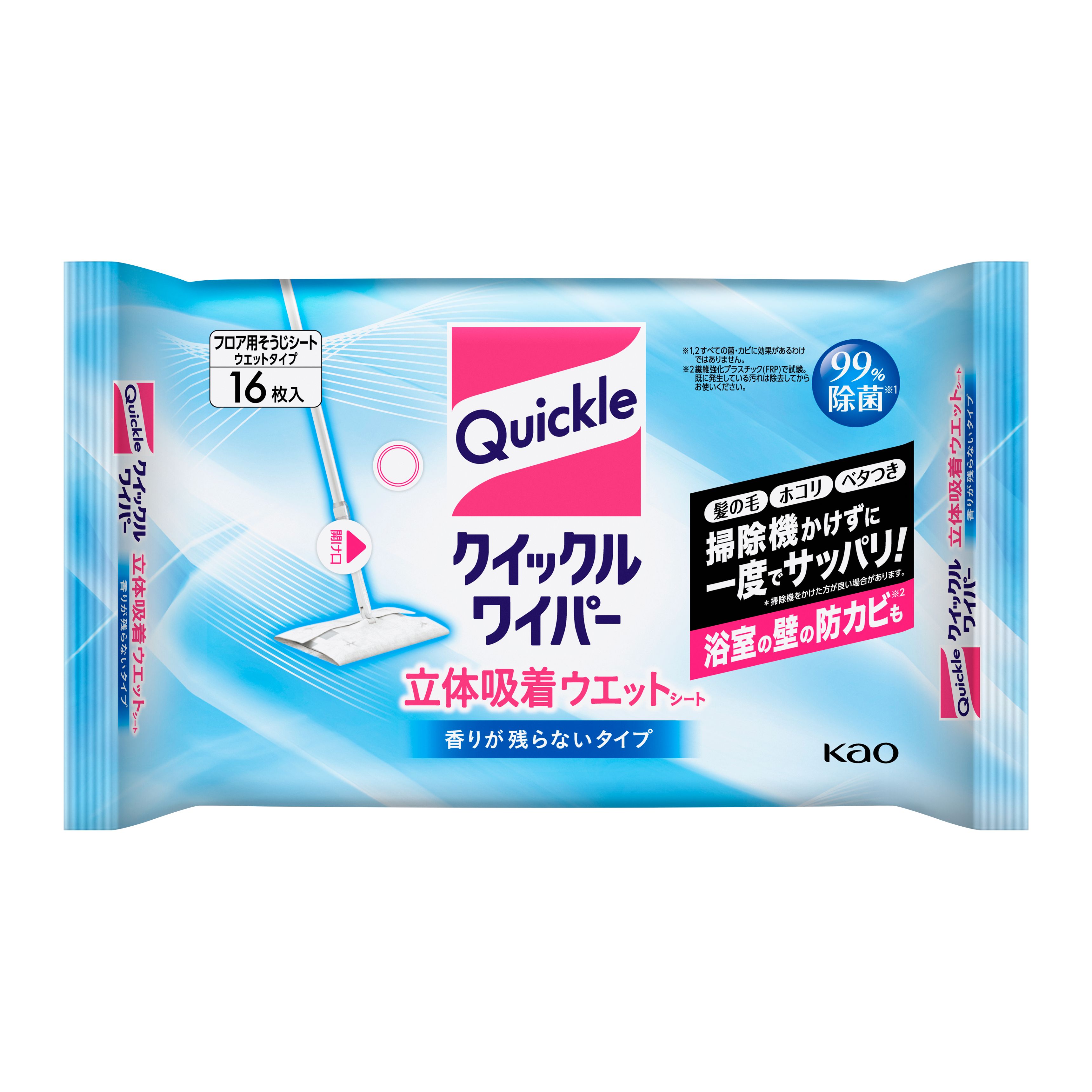 Kao Quickle Wiper Wet Sheet 16s