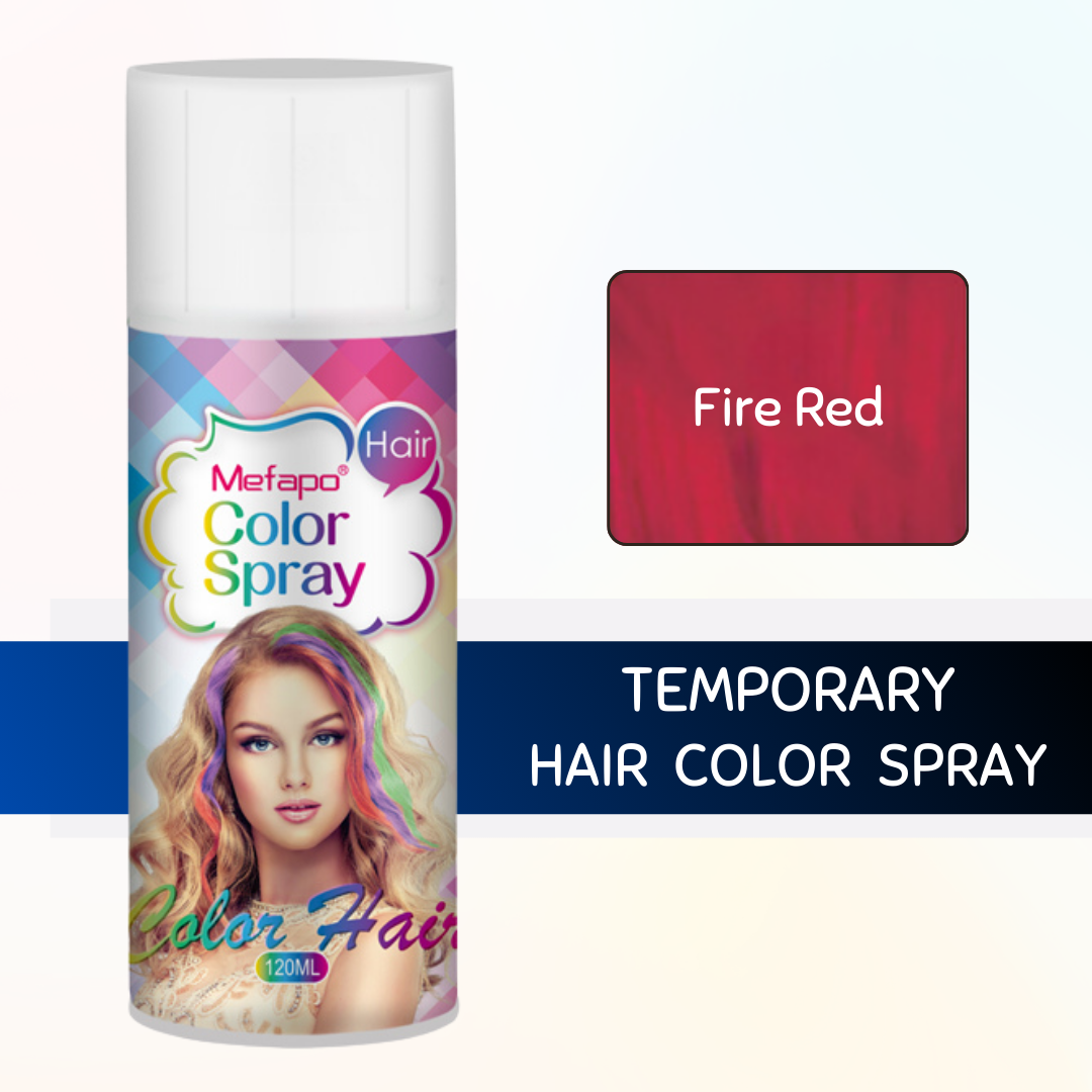 Mefapo Hair Color Spray Fire Red