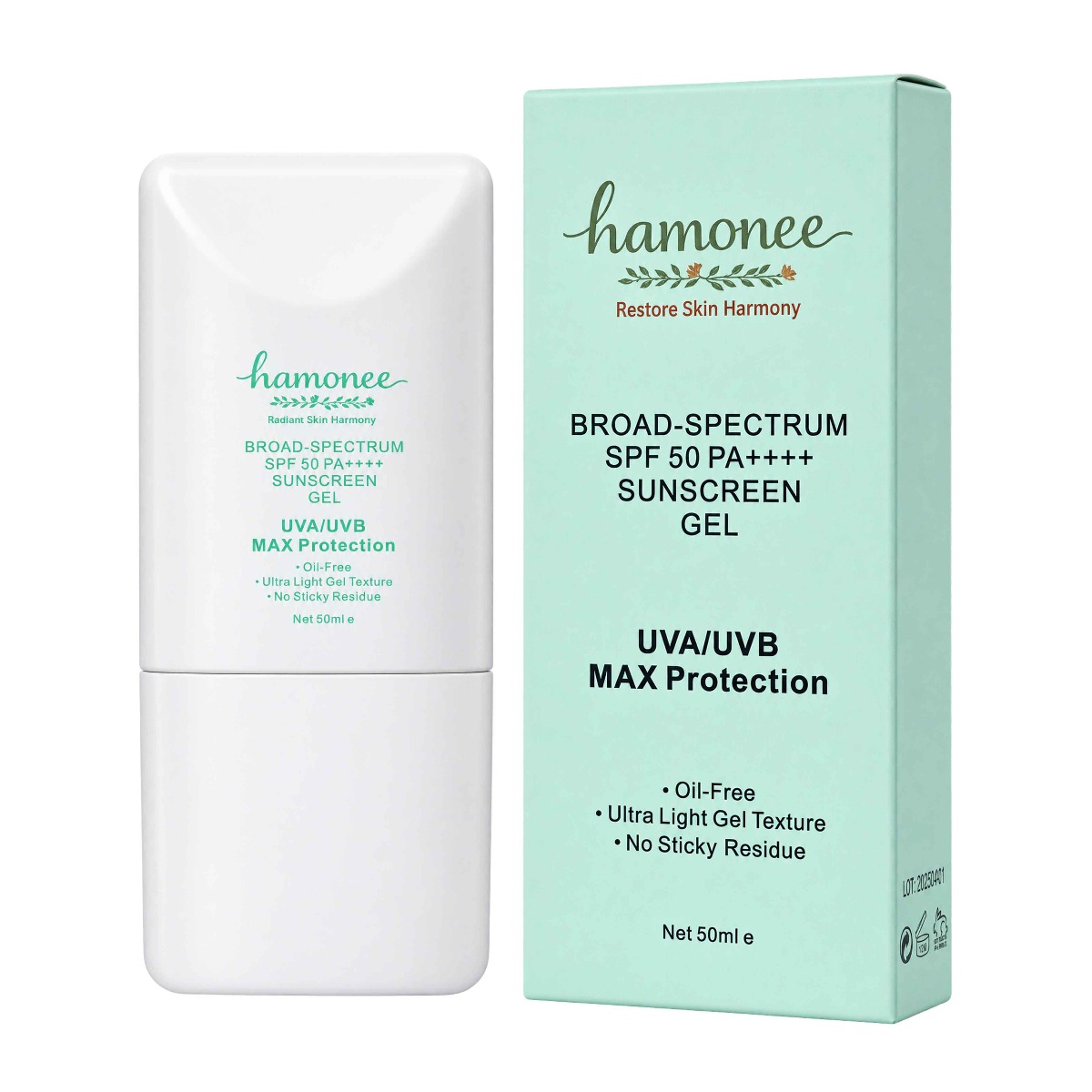 Lovali Hamonee Broad-Spectrum Sunscreen Gel SPF50 PA++++