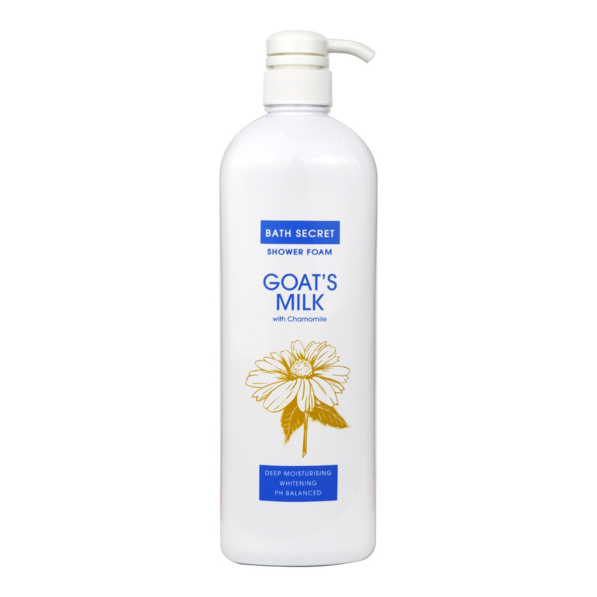 Bath Secret Shower Foam Goat's Milk with Chamomile
