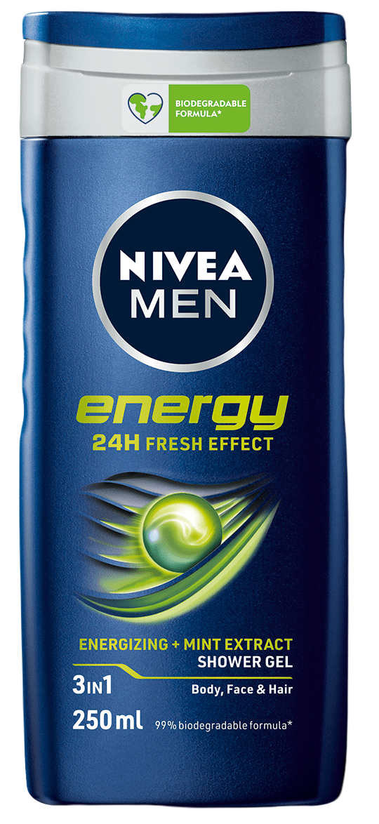 Nivea Men Energy 3-in-1 Shower Gel