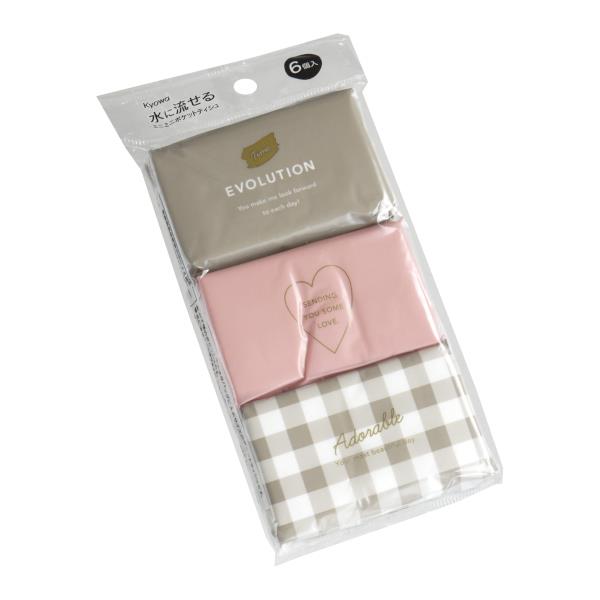 100Yen Kyowa Mini Pocket Tissues 8sx6pack