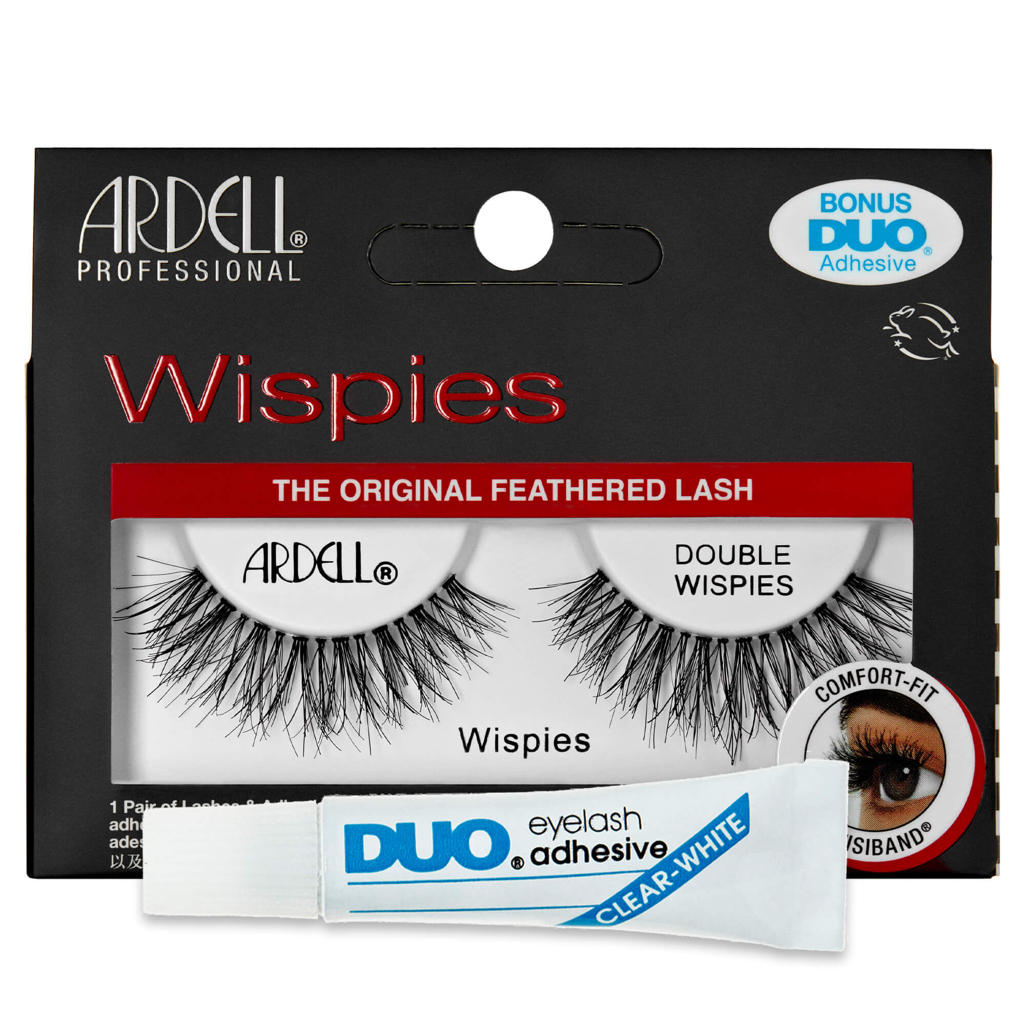 Ardell Wispies Double Lashes + Adhesive