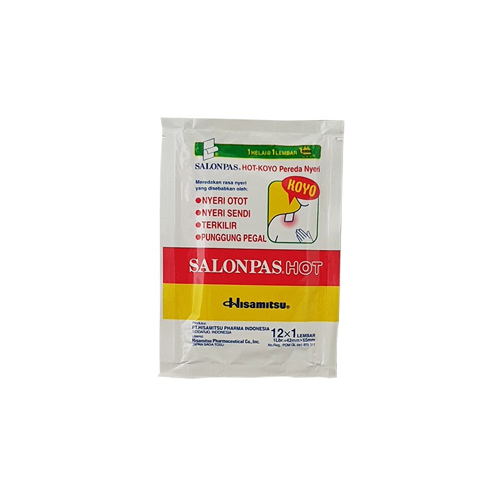 Salonpas Plaster Hot 12s