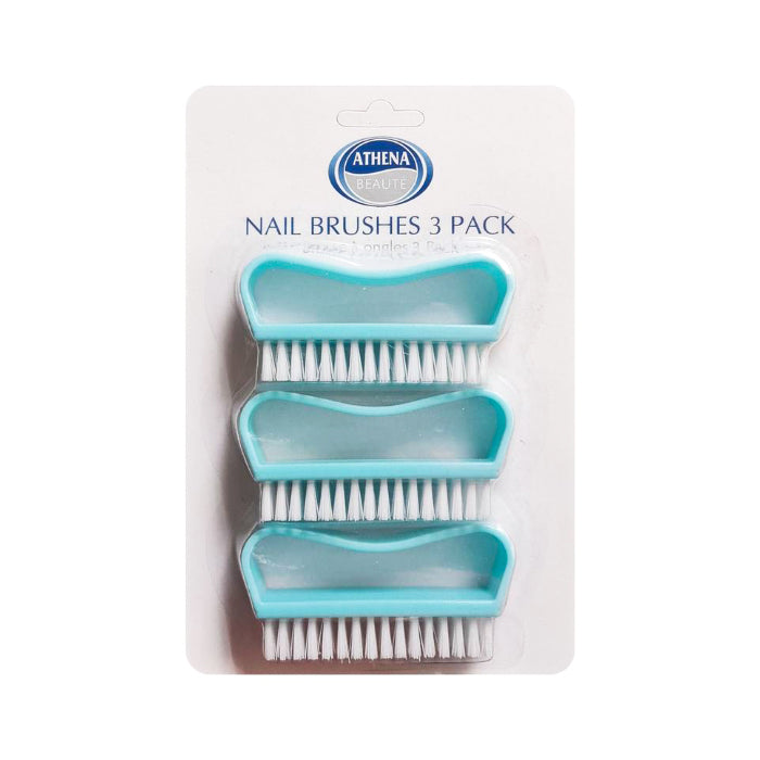 Athena Nail Brushes 3 Pack Set
