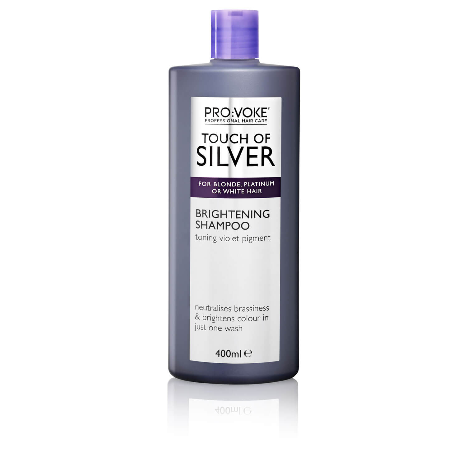 Pro:Voke Shampoo Touch Of Silver 400ml Intensive Brightening