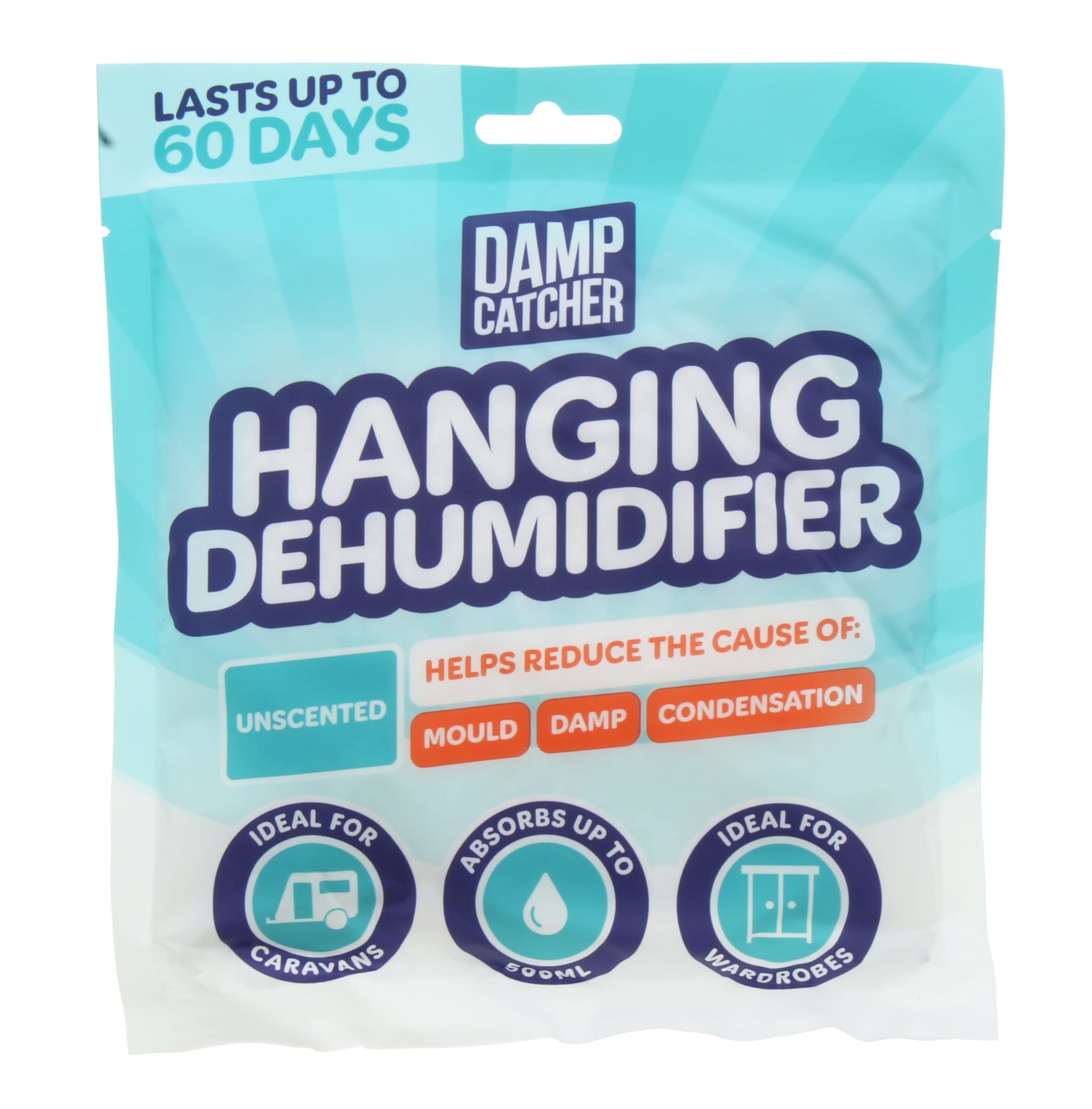 Damp Catcher Hanging Dehumidifier Unscented