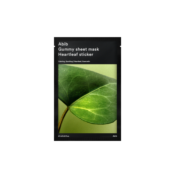 Abib Gummy Mask 1s Heartleaf Sticker