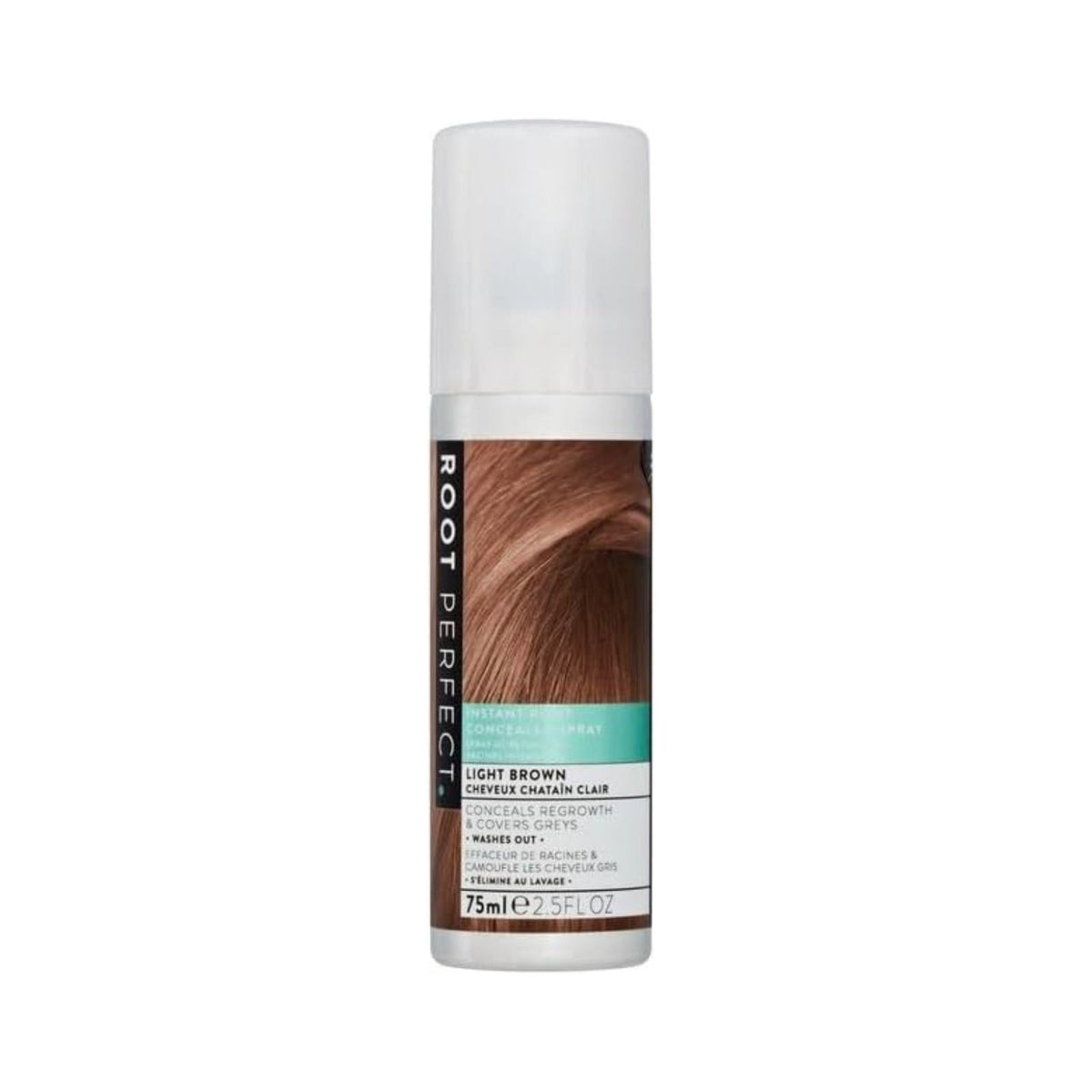 Root Perfect Instant Root Concealer Spray Light Brown