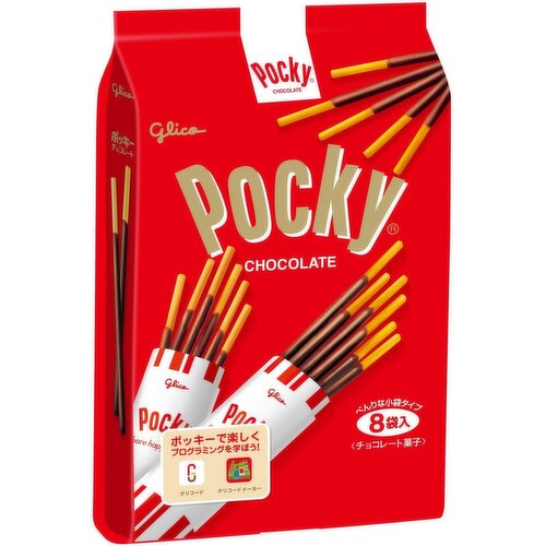 Glico Pocky Chocolate Biscuit Stick Pack Set